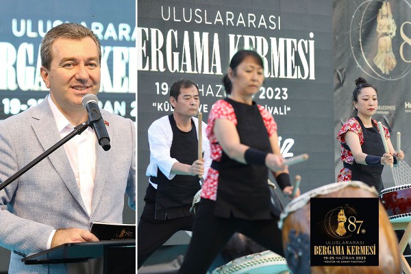 87. Uluslararası Bergama Kermesi başladı