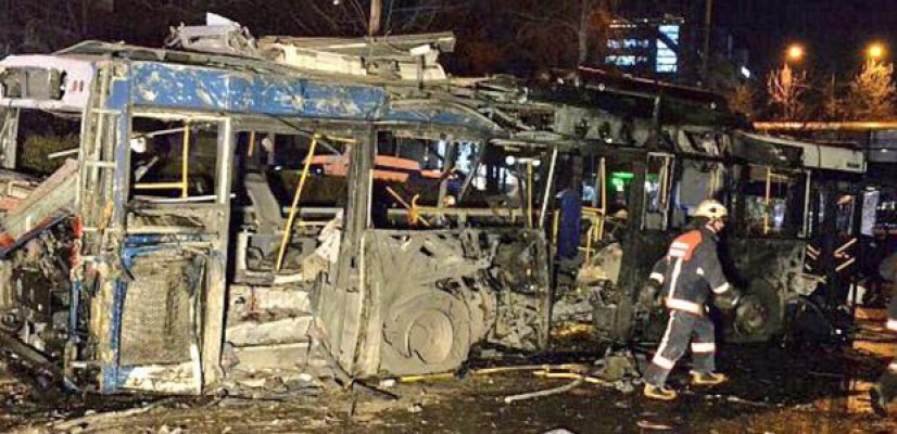 Başkent'te bombalı saldırı: 37 ölü, 122 yaralı
