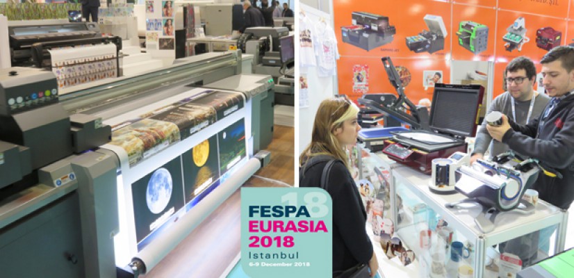 İZTO üyeleri FESPA Eurasia 2018’i ziyaret etti