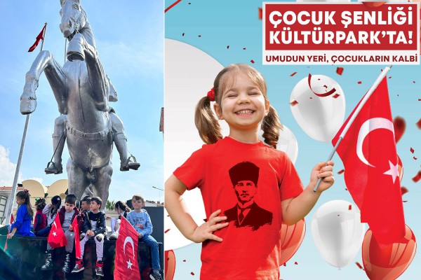 İzmir Büyükşehir Belediyesi 23 Nisan kutlamalarına başladı