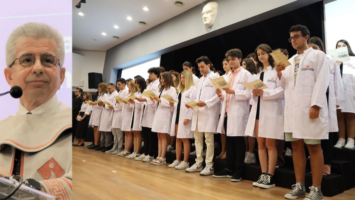 İEÜ Tıp Fakültesi 48 öğrenciyle eğitime başladı