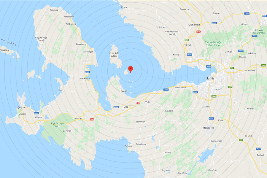 İzmir Körfezi merkezli deprem