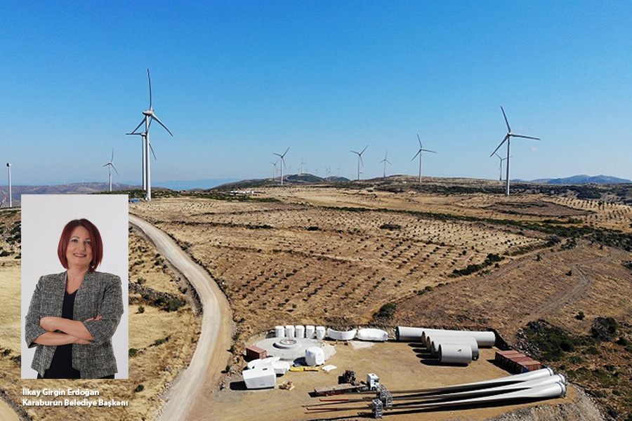 Karaburun'da dağ taş RES oldu, bu kadar yeter!