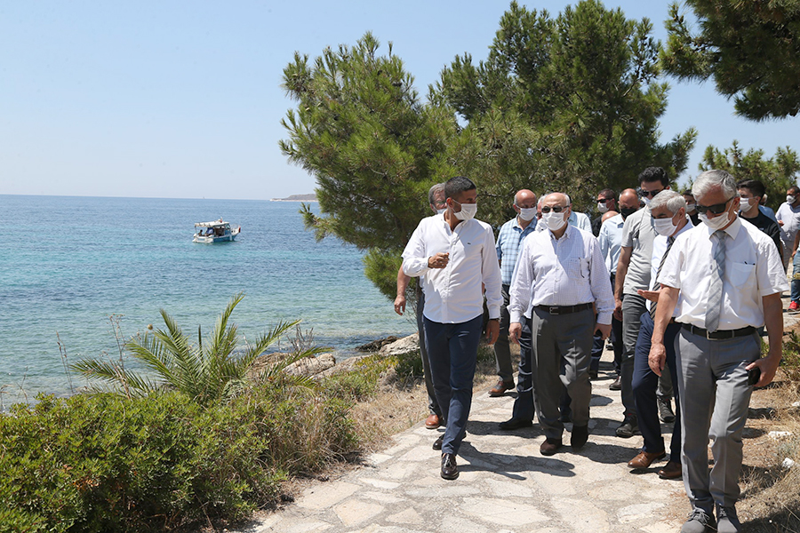 Foça Fransız Tatil Köyü'ne İzmir YİKOB el atacak