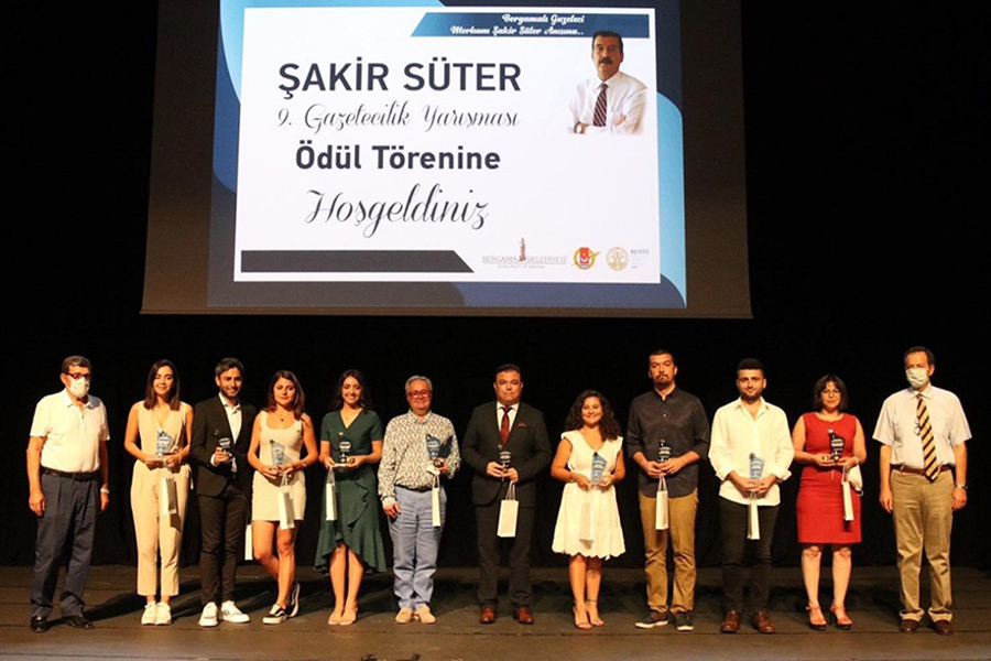 9. Şakir Süter Gazetecilik Yarışması'nın ödülleri verildi