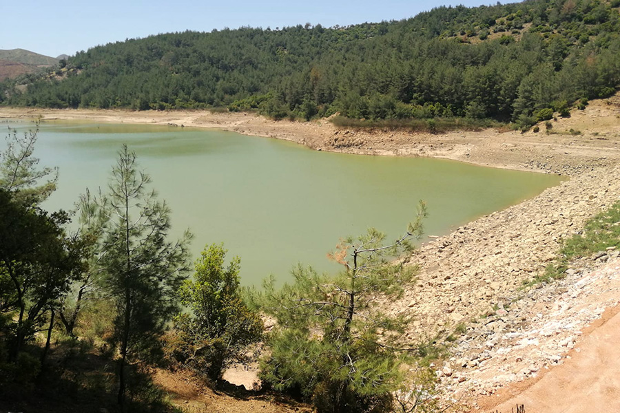 Balabandere Sulama Göleti'ne onarım