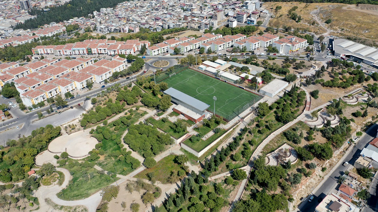 Dr. Behçet Uz Rekreasyon Alanı açılışa hazırlanıyor