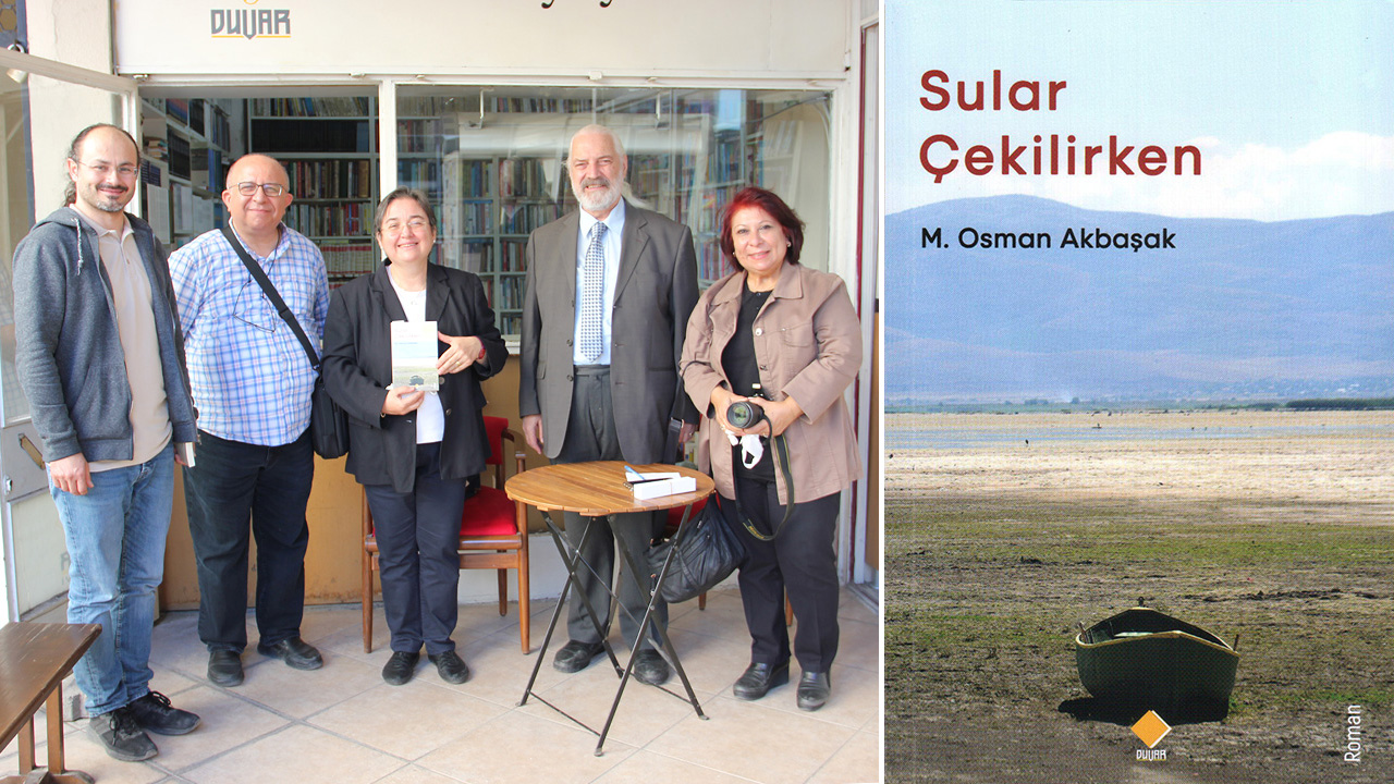 Osman Akbaşak'ın yedinci romanı "Sular Çekilirken" yayımlandı