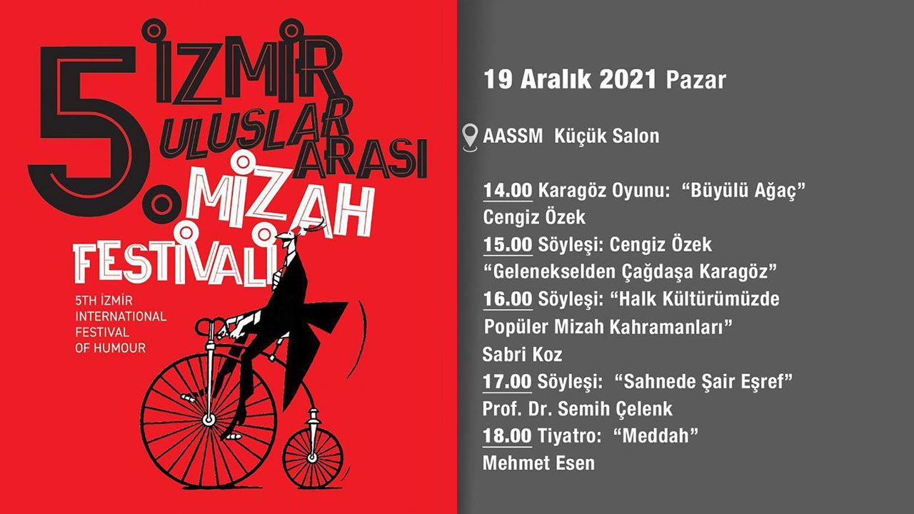 İzmir Uluslararası Mizah Festivali başladı
