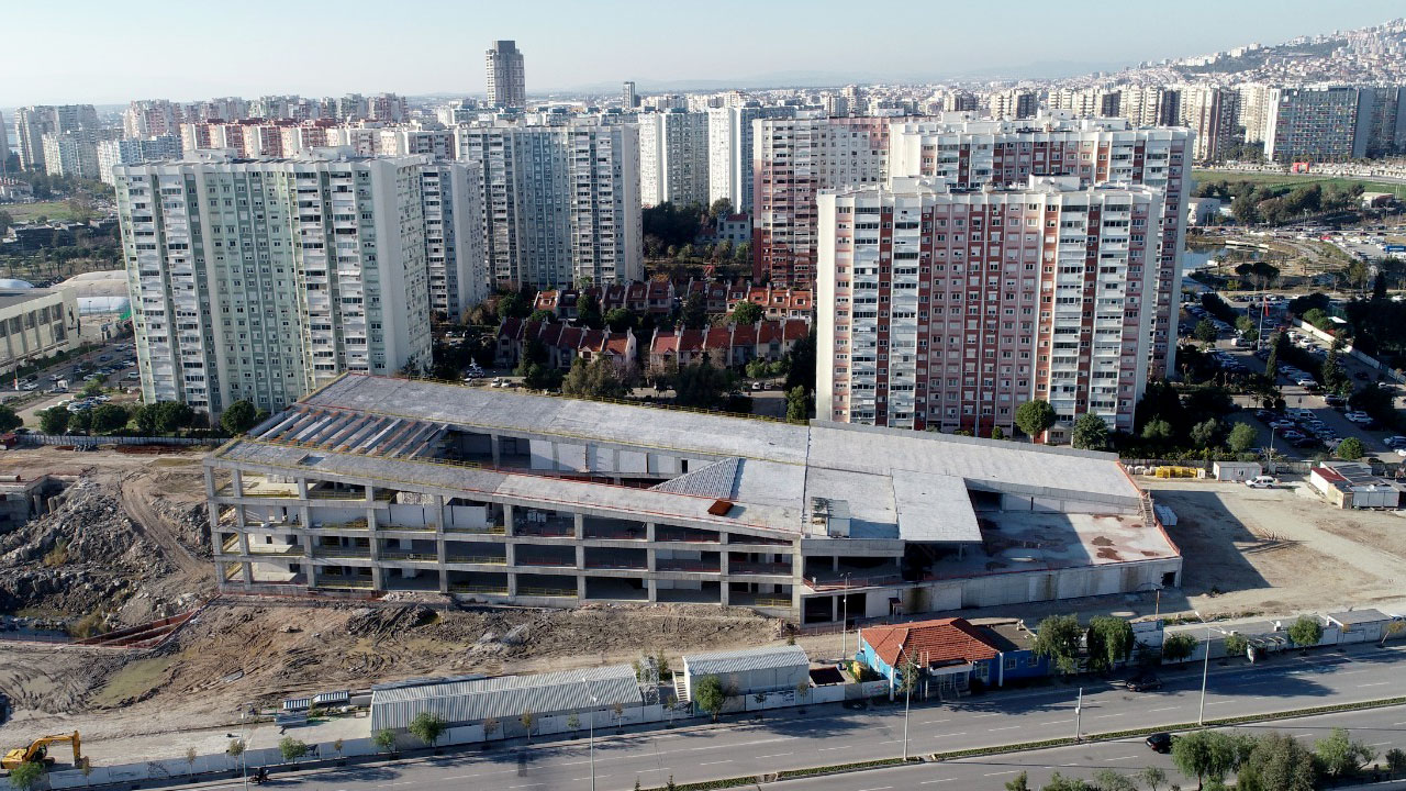 Mavişehir'de opera binasının yapımı sürüyor