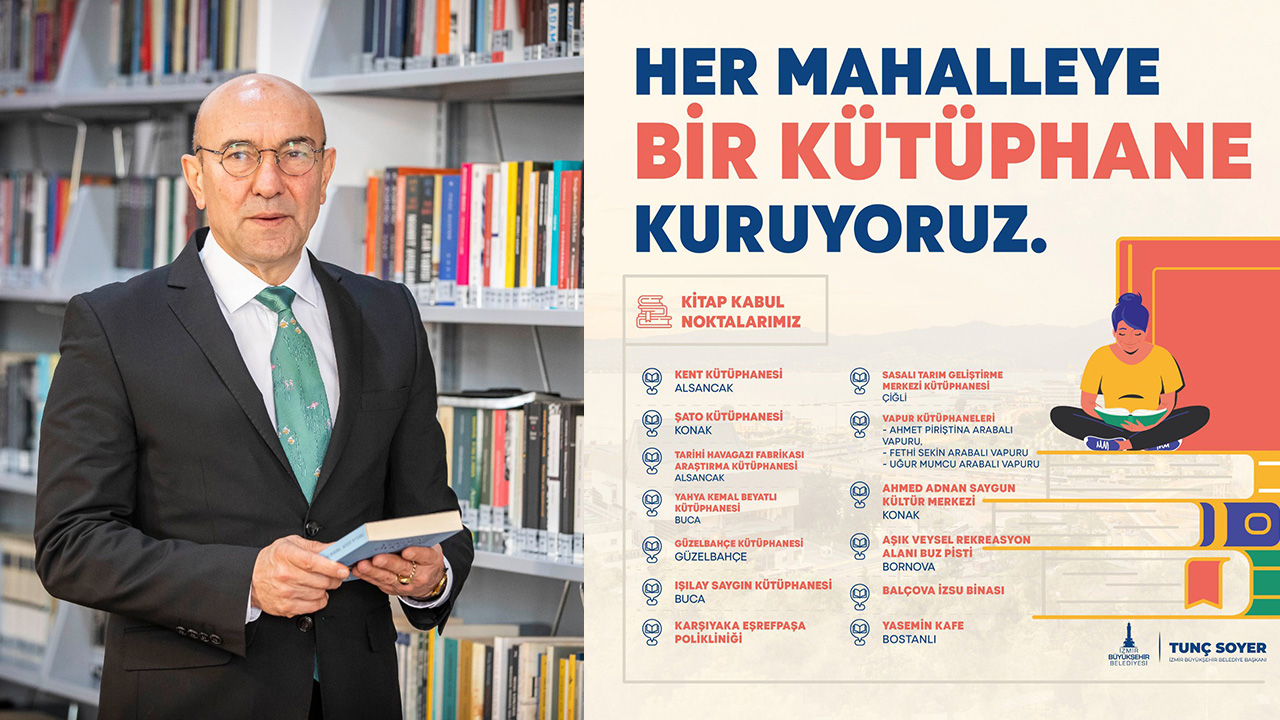 Her Mahalleye Bir Kütüphane kampanyası için kitap bağışı çağrısı