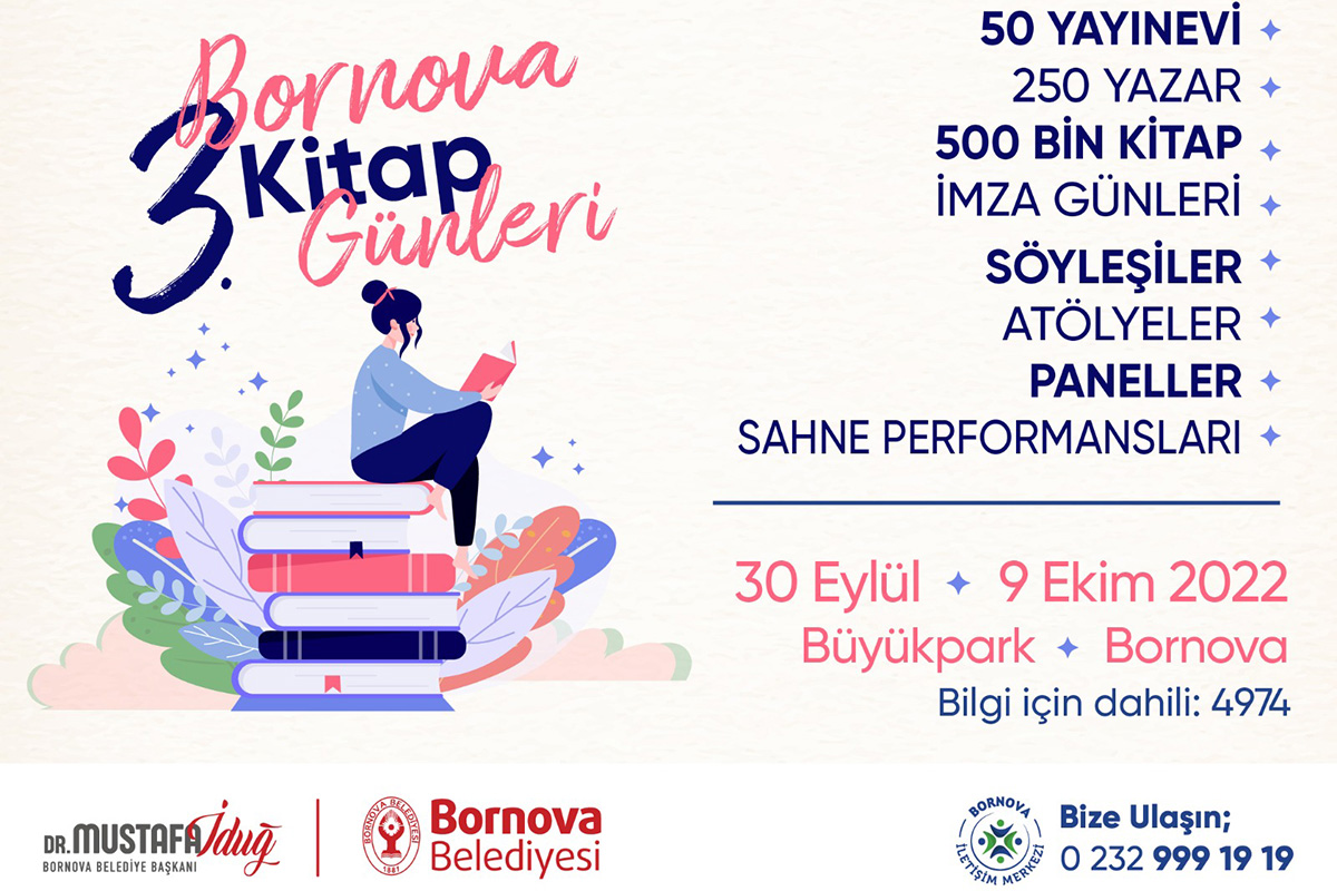 Bornova Kitap Günleri okurları bekliyor