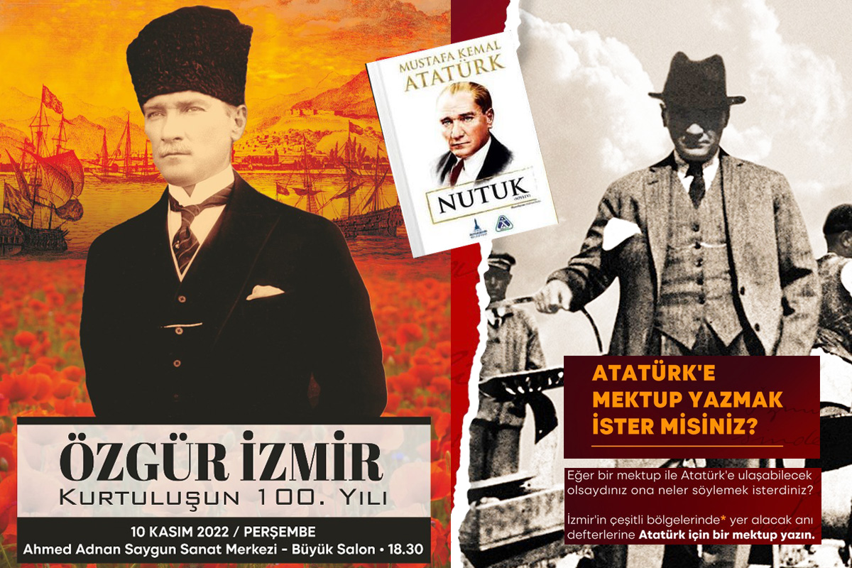 İzmir Büyükşehir Belediyesi 10 Kasım’da Nutuk dağıtacak