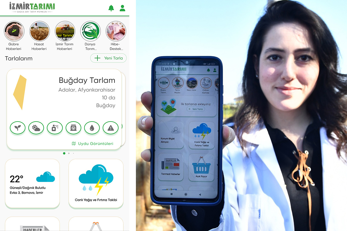 Çiftçileri ani iklim olaylarına karşı uyaracak mobil uygulama