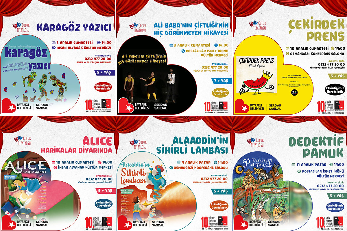 Bayraklı’da çocuklara tiyatro şenliği