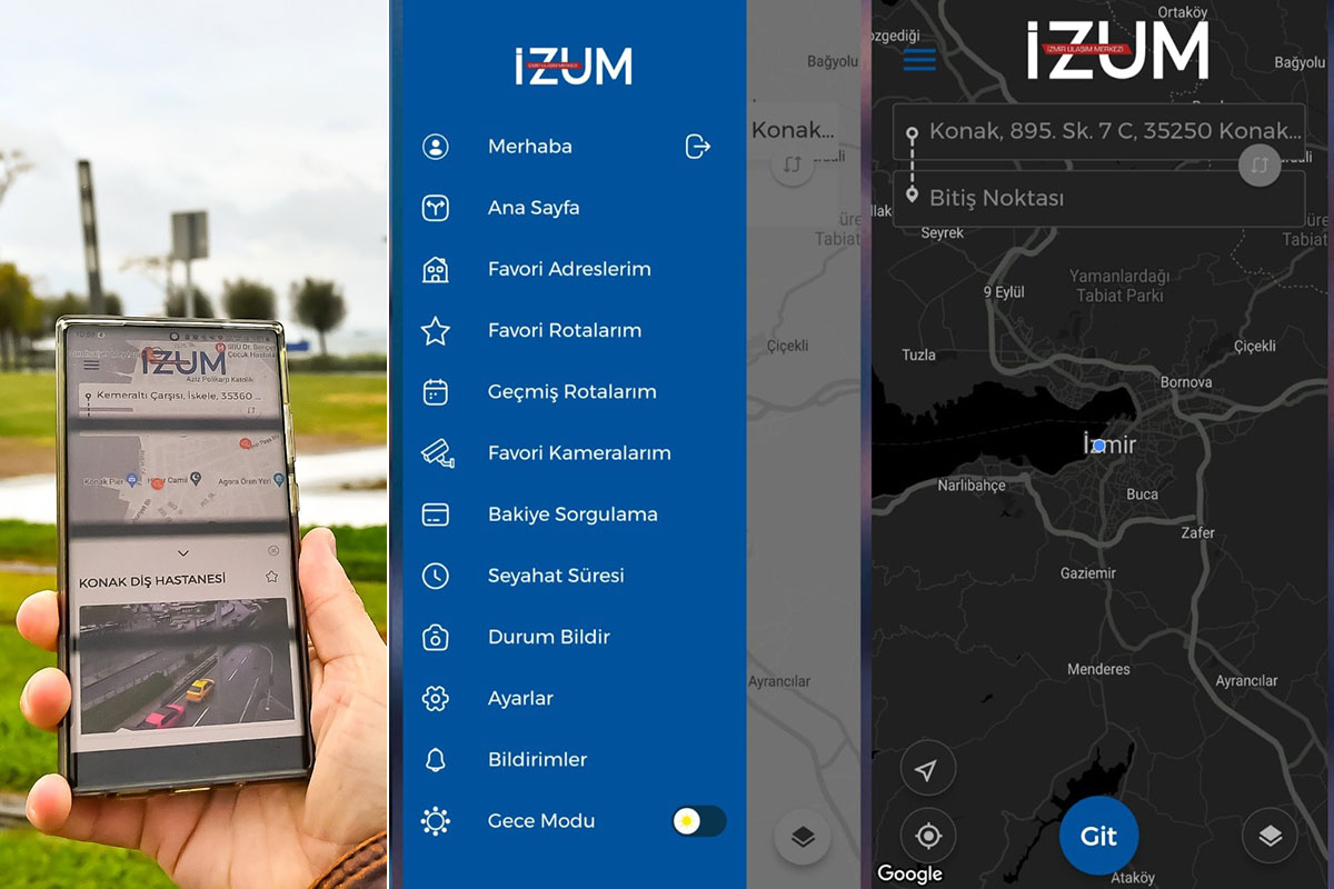 İZUM Mobil uygulaması artık cep telefonlarında