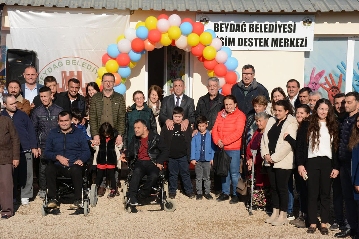 Beydağ'da özel bireylere yönelik "Gelişim Destek Merkezi" açıldı