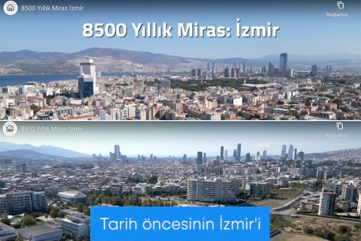 İzmir'in 8 bin 500 yıllık mirası kısa belgeselle anlatıldı