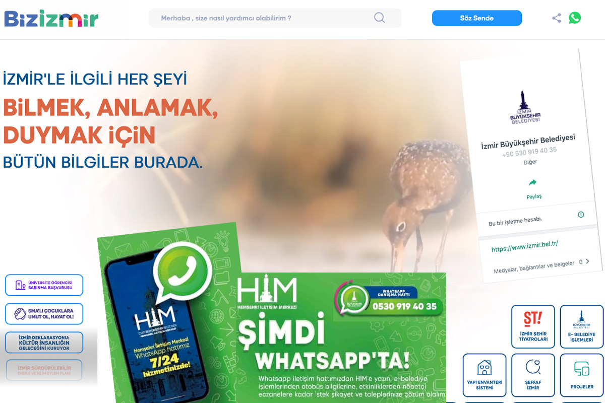 Büyükşehir’den WhatsApp Danışma Hattı