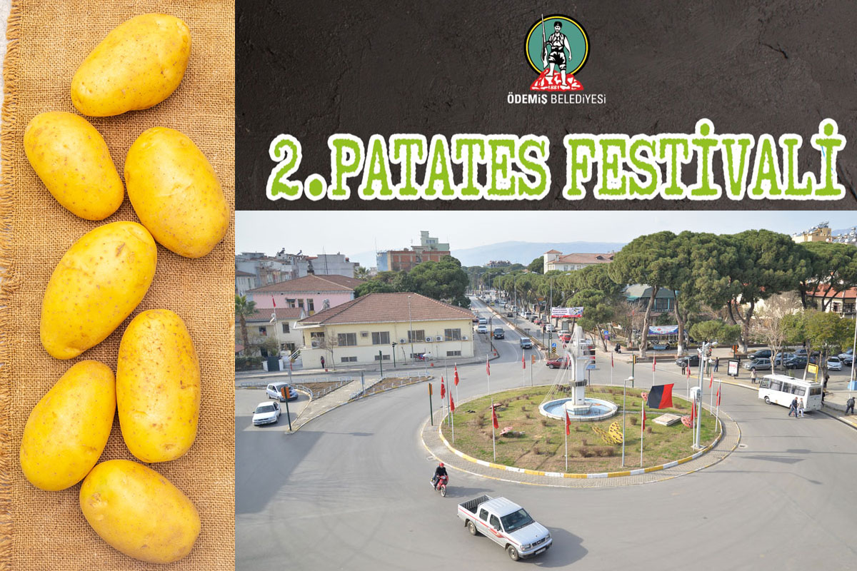 Ödemiş 2.Patates Festivali'ne bekliyor