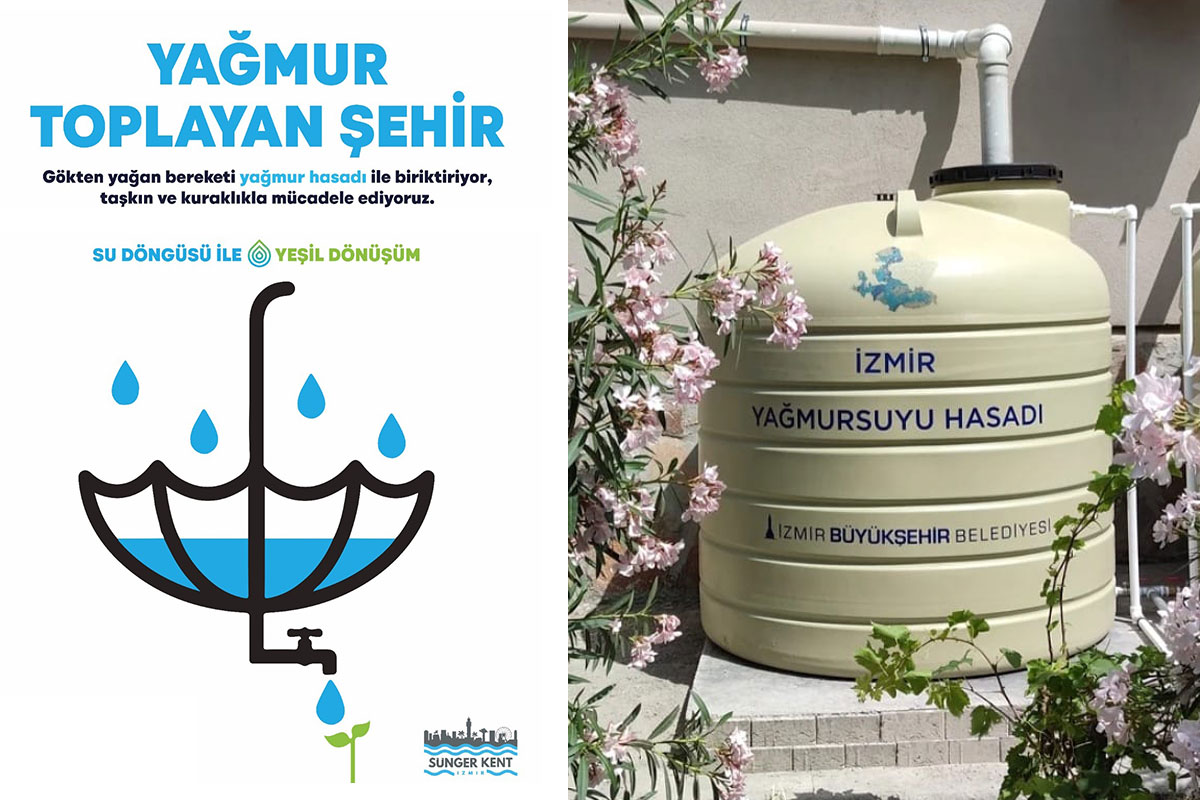 Sünger Kent İzmir Projesi kuraklığa çözüm arayışında bir ilk olacak