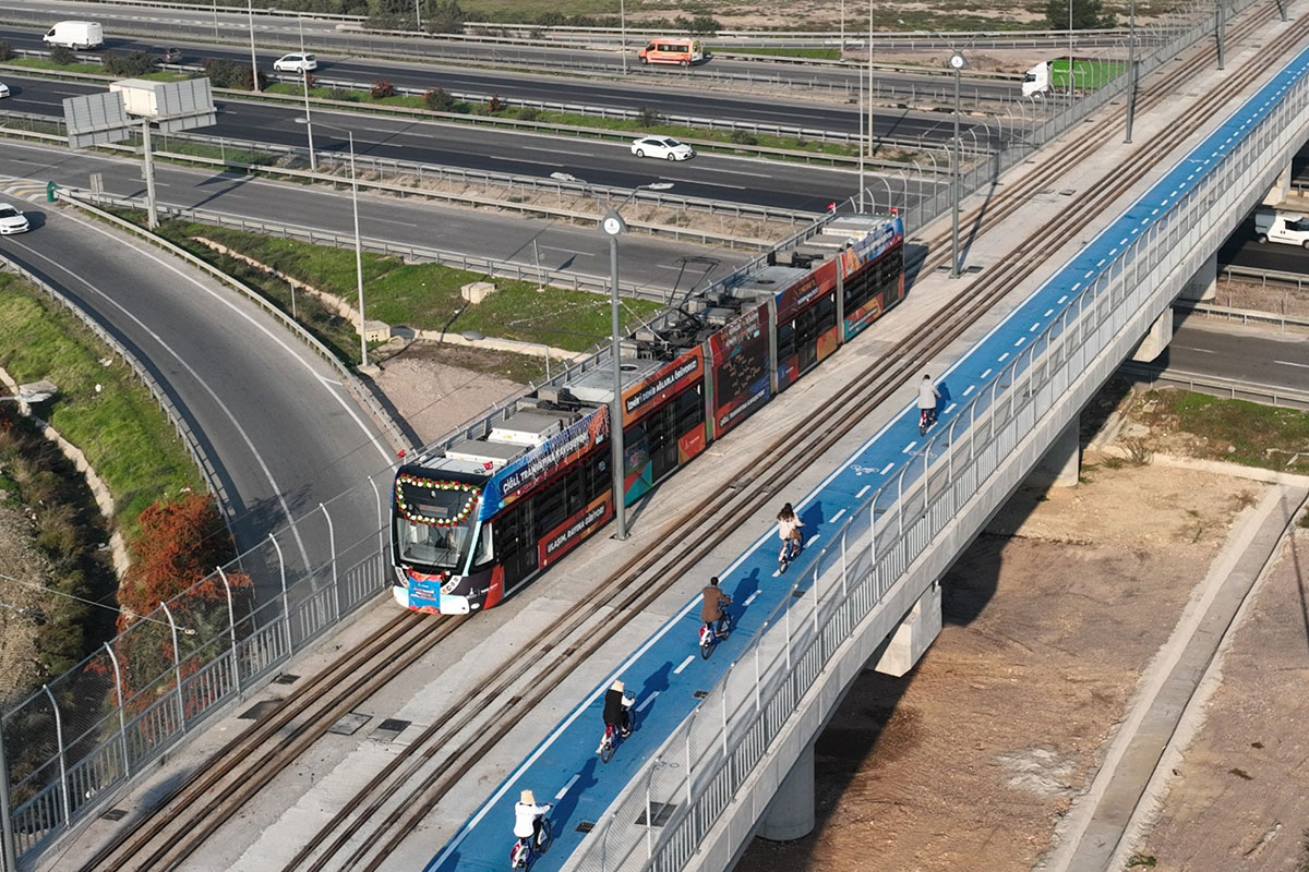 Çiğli Tramvayı’nda deneme seferleri başladı