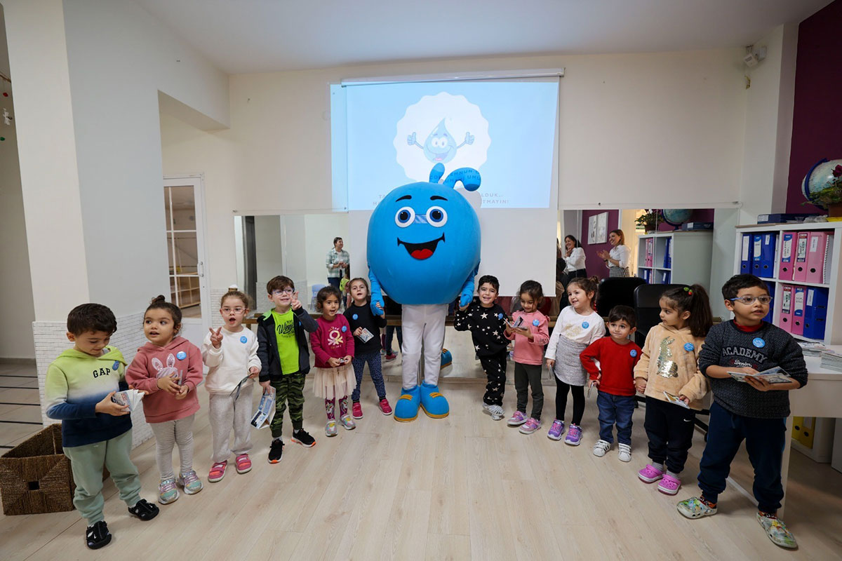 İZSU'dan çocuklara bilinçli su kullanımı eğitimi