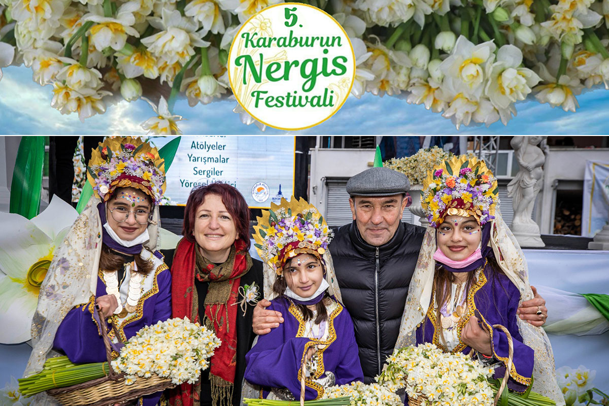 Karaburun Nergis Festivali'ne çağırıyor
