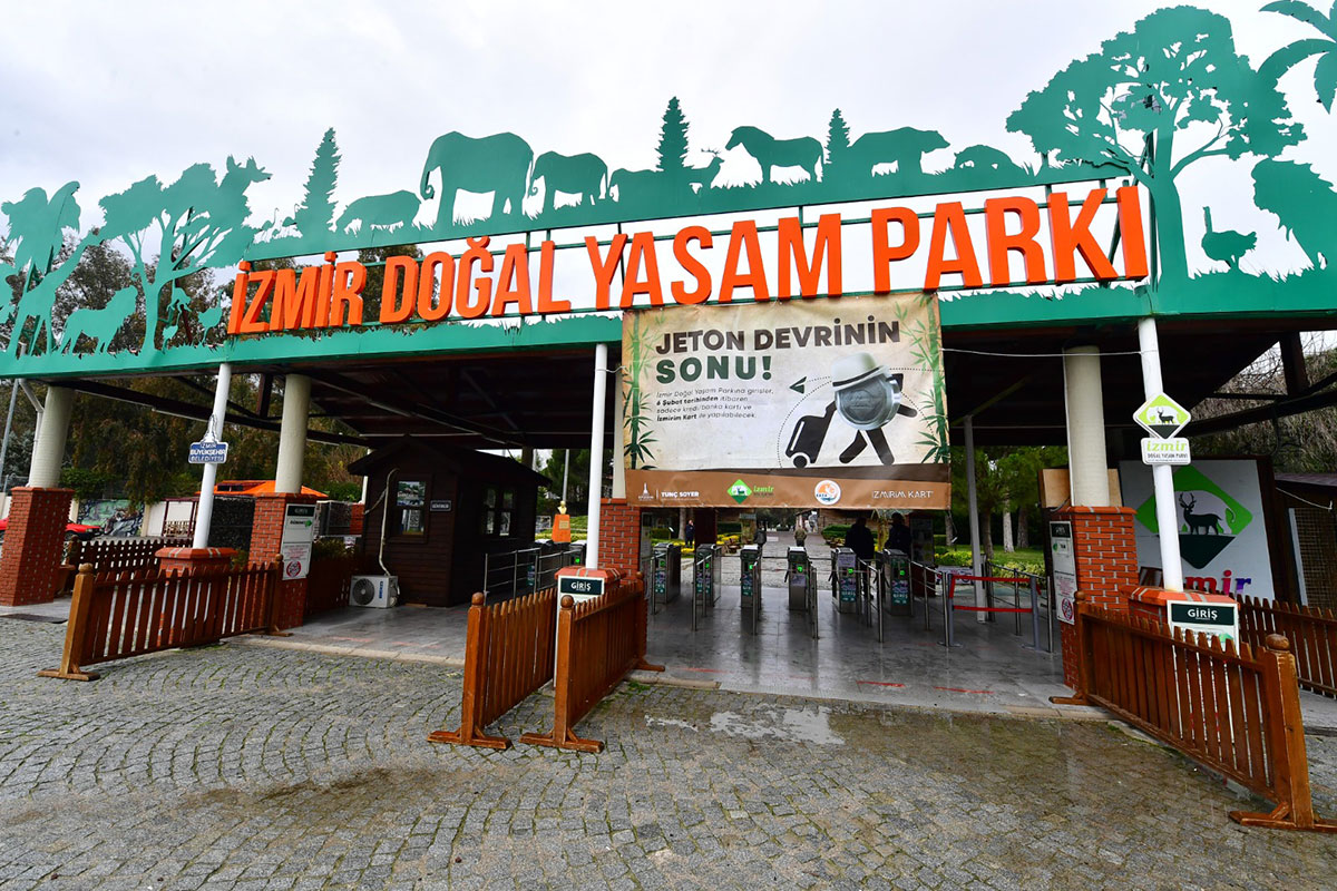 İzmir Doğal Yaşam Parkı’nda jetonla giriş sona eriyor