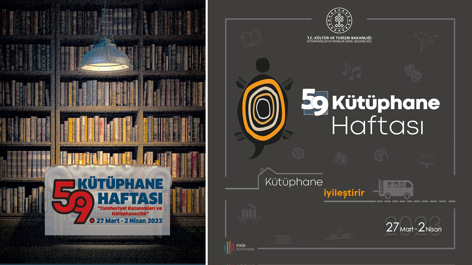 Kütüphane Haftası’nda kitap ve kütüphaneler konuşulacak