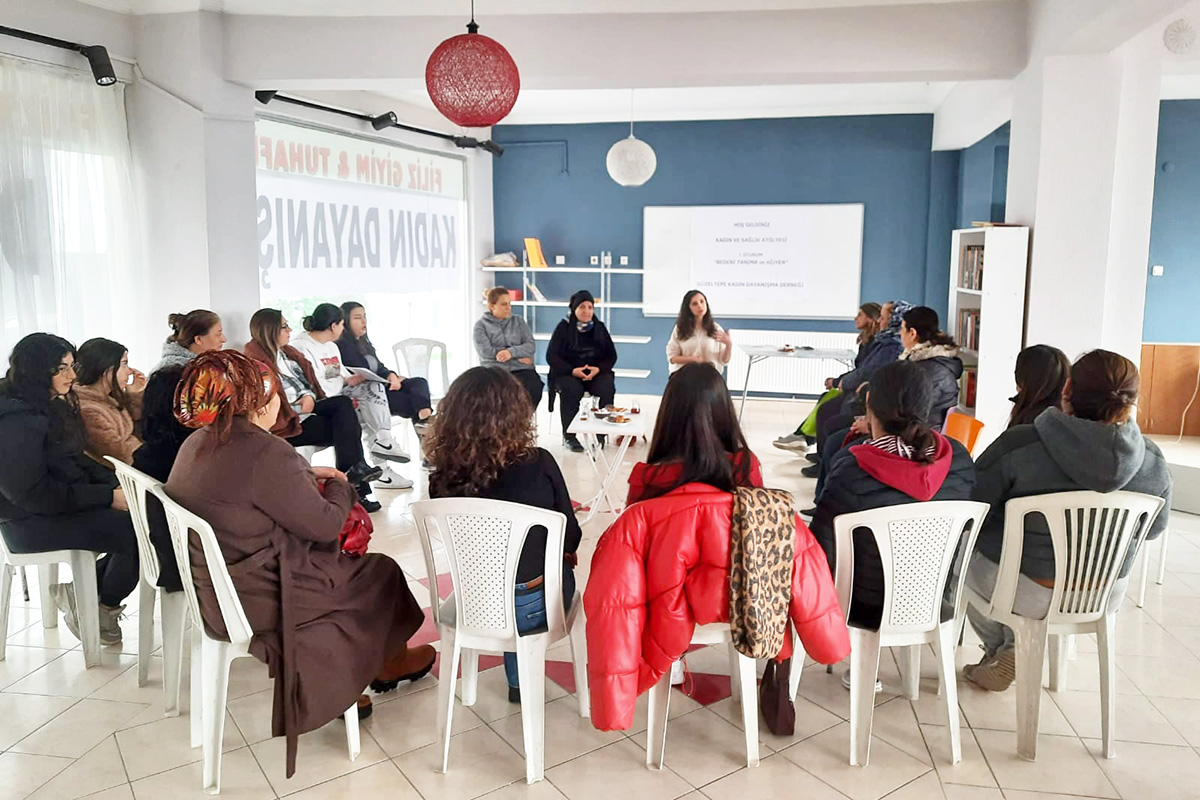 Çiğli’de kadın ve sağlık atölyesi eğitimleri yeniden başladı