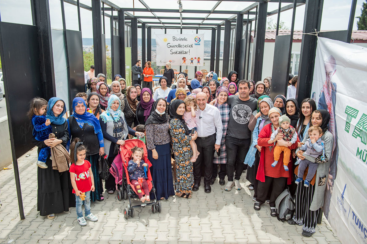 Kadifekale’de mahalle bostanı için kura
