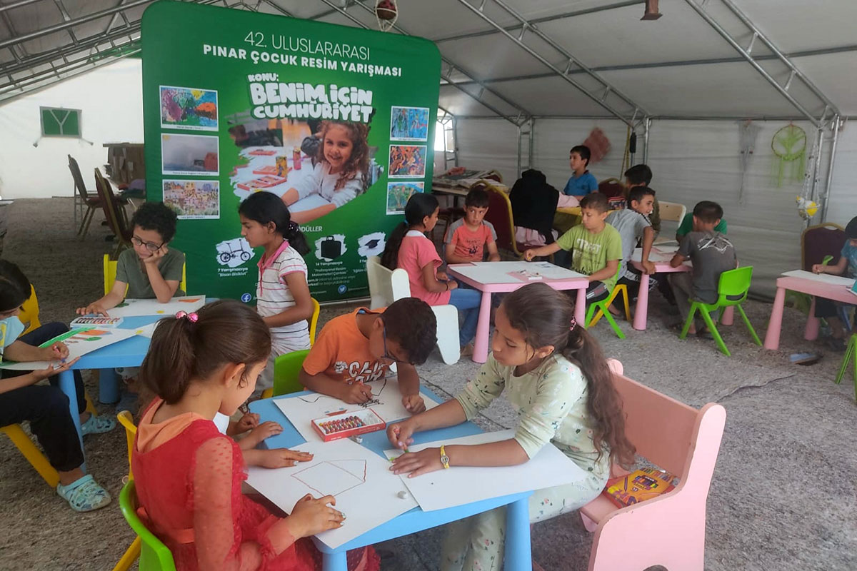 Uluslararası Pınar Çocuk Resim Yarışması’na son başvuru 30 Haziran