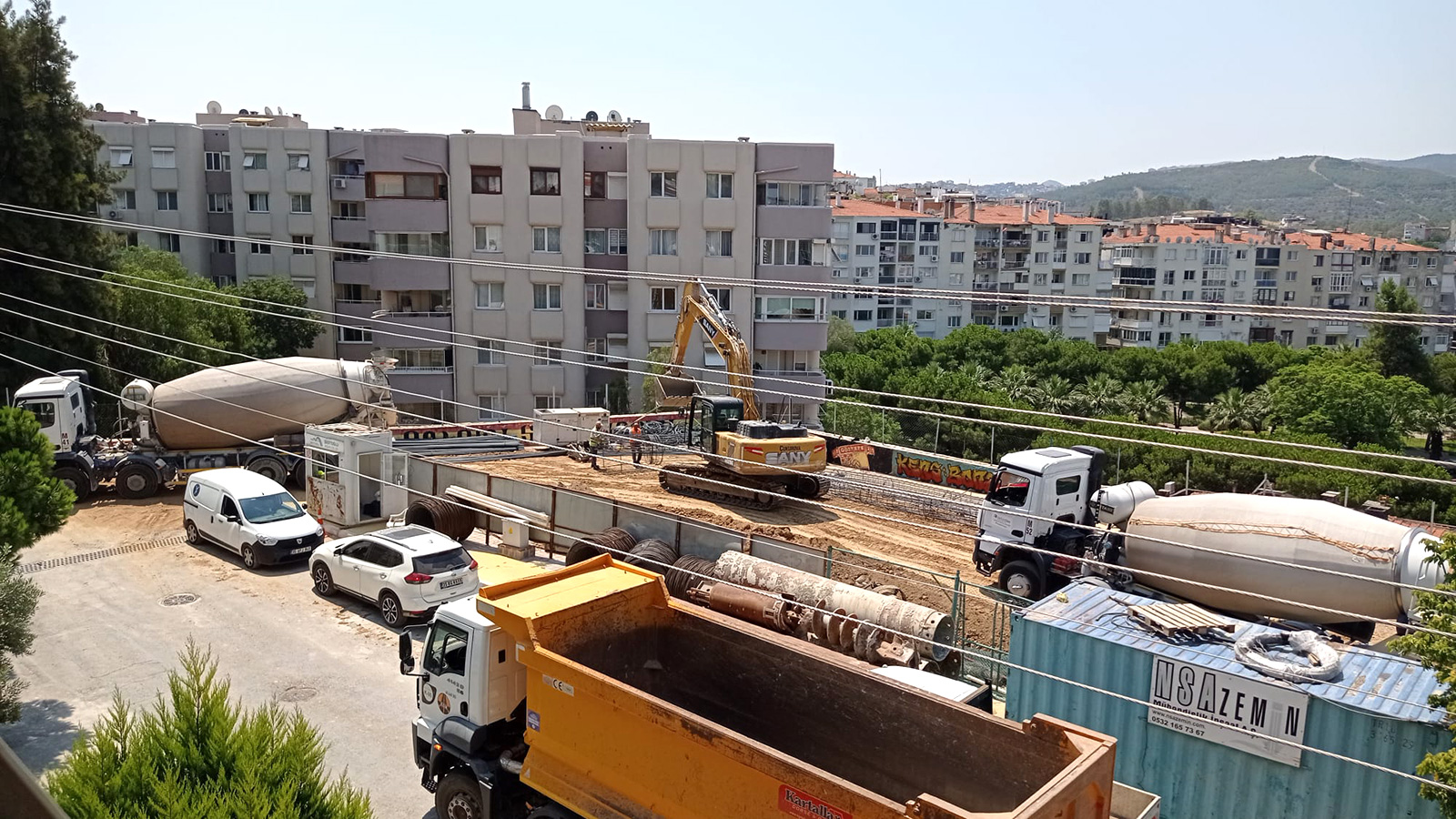 Basketbol sahası değil park ve park yeri gerek