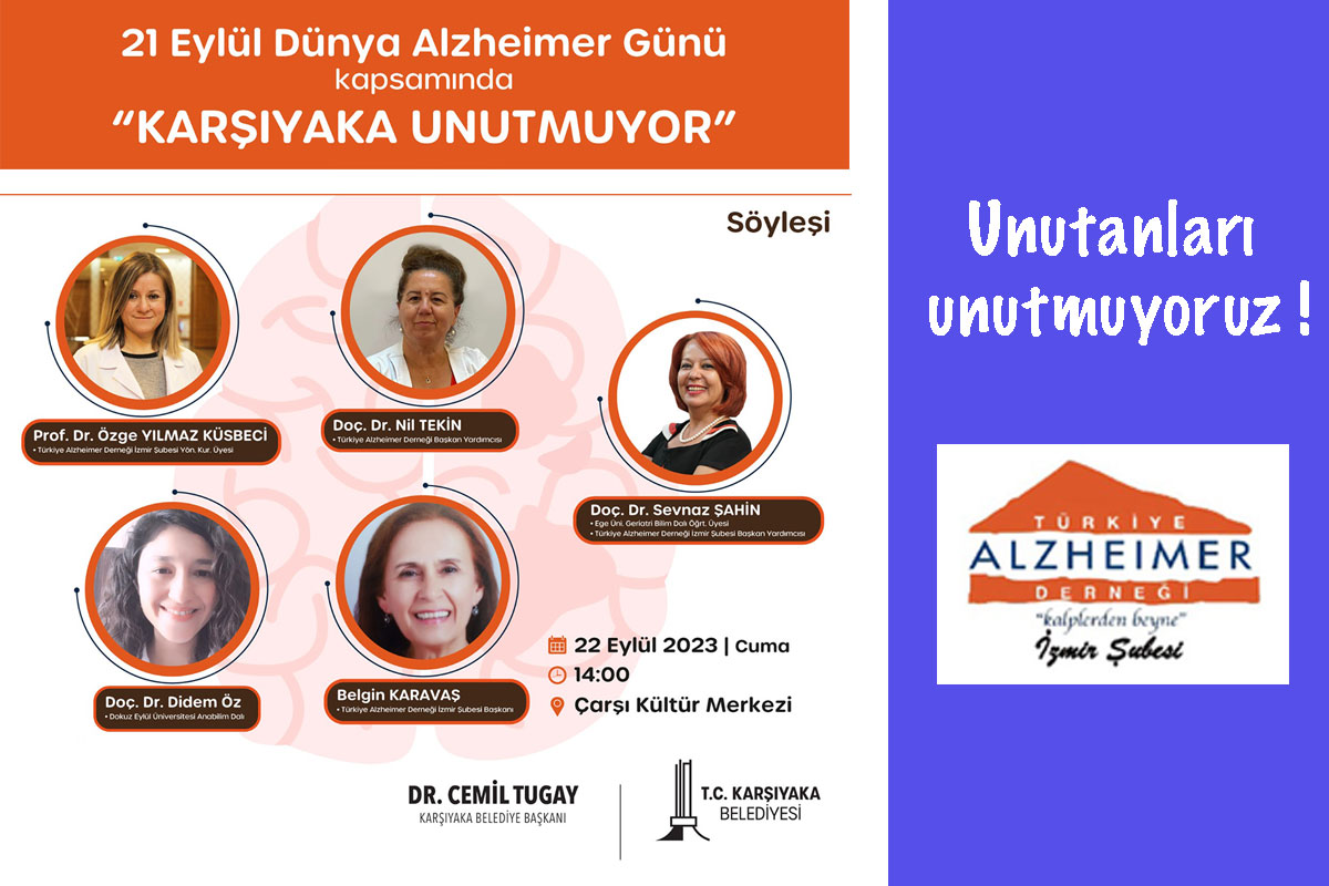 Alzheimer Günü’nde İzmir unutanları unutmuyor
