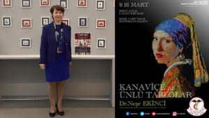 Tıp doktorundan kanaviçe tablolar