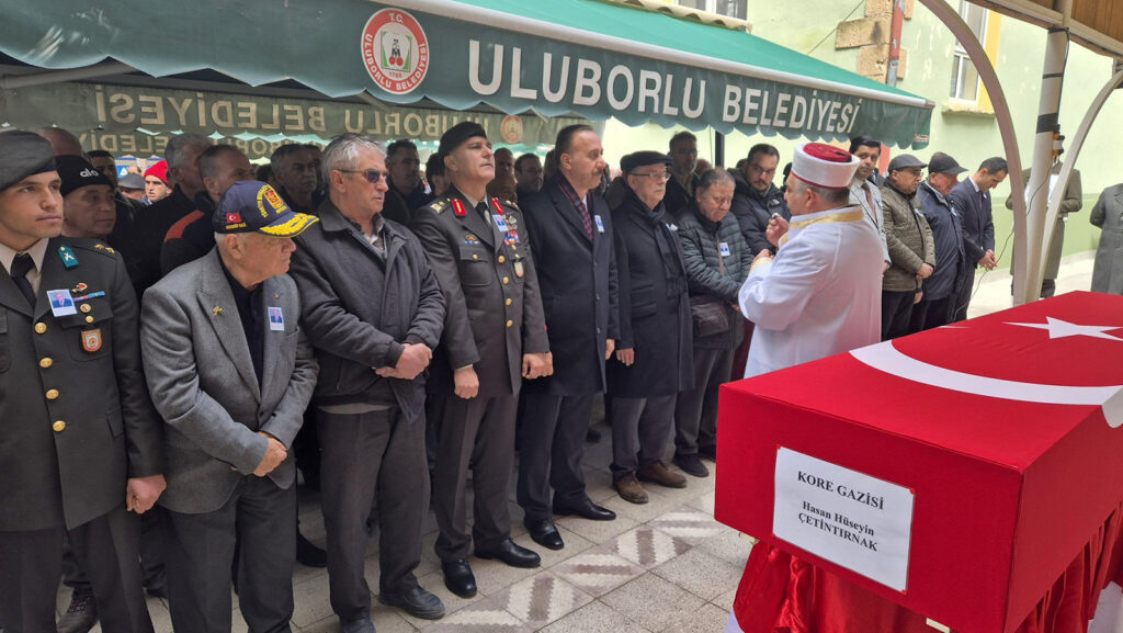 Kore Gazisi Çetintırnak son yolculuğuna uğurlandı