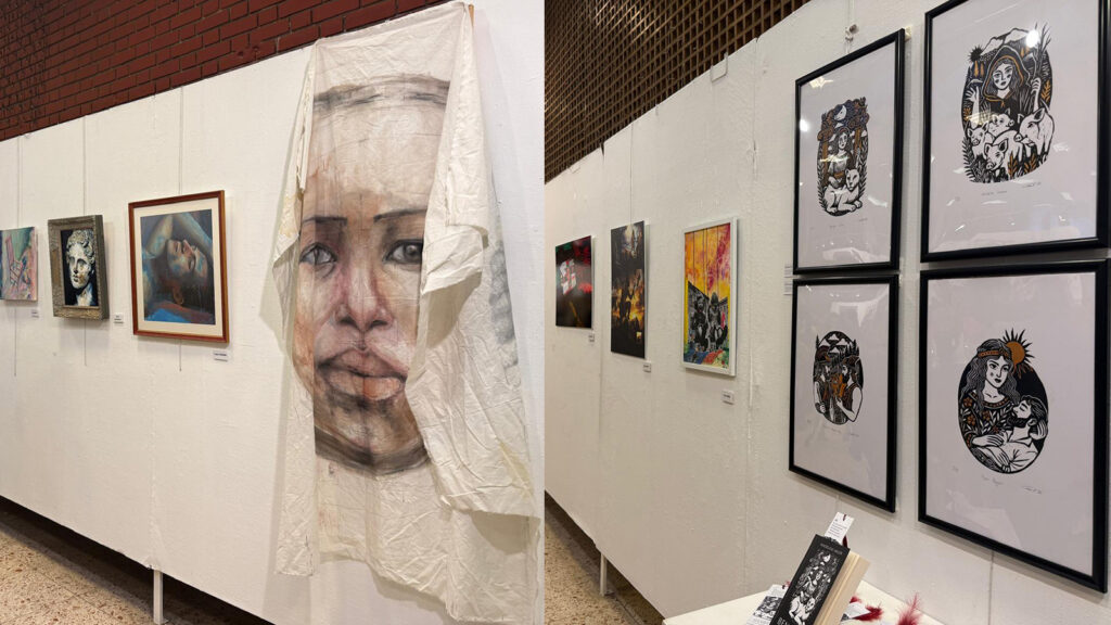 Güzel Sanatlar Enstitüsü öğrencilerinin eserleri sergileniyor