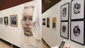 Güzel Sanatlar Enstitüsü öğrencilerinin eserleri sergileniyor