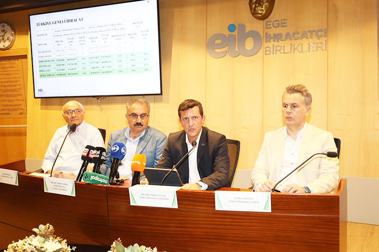 EZZİB Başkanı Uygun: Beklenen yüksek rekolte fiyat krizine dönüşmesin