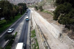 Vezirağa’da heyelanı önleyecek çalışmalar tamamlandı