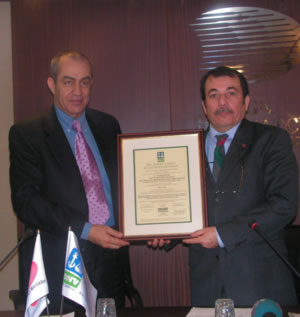 EİB, ISO 9001 kalite sistem belgesi aldı