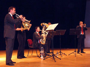 Sonus Brass Ege Üniversitesi’nde konser verdi