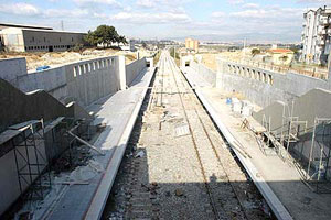 Metro hattı için altyapı hazırlıkları sürüyor