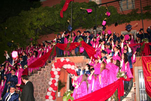 İTK mezunlarına görkemli veda töreni