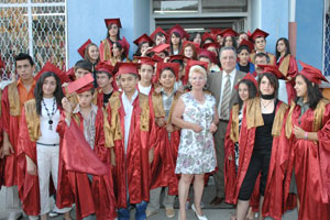 Uzun Hasan'da mezuniyet töreni