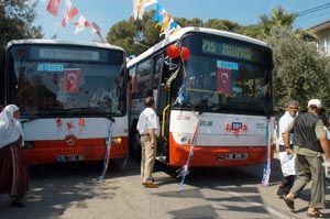 Bayındır - Gaziemir hattında otobüs seferleri başladı