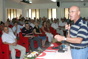 KKTC Cumhurbaşkanı Talat Bergama'da konuştu