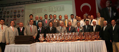 Şehir ve Başkan Dergisi ödüllendirdi