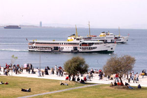 Pazar günleri için ek vapur seferleri kondu